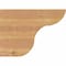 Ekena Millwork Carmel Smooth Rafter Tail, Western Red Cedar, 5 1/2"W x 12"H x 16"L RFT06X12X16CAR00SWR - alternate 3